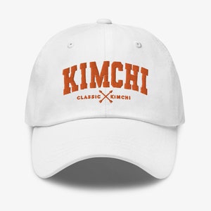 KIMCHI Classic  / Classic Dad Hat / K-Pop, K-Drama, and K-Fashion Lovers