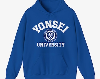 Yonsei University Unisex Hoodie K-Pop, K-Drama, K-Fashion, Unique  Korean-Inspired Apparel and Merch