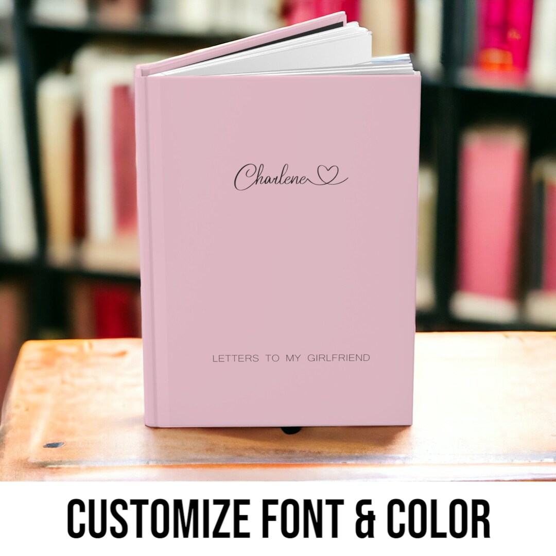 Personalized Hardcover Journal: Elegant Diary, Recipe Book, Memory ...