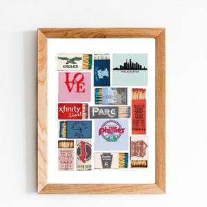Philadelphia Matchbox Print