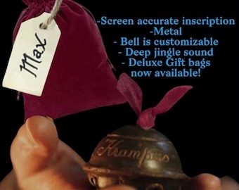 Krampus Bell movie replica- jingles Metal deep sound