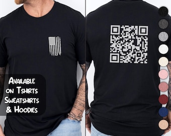 Trump Code Dance Shirt, Trump QR Dance Shirt, Viral Trump Shirt, Funny Tump YMCA Qr Code Dance Sweatshirt, Scan Me Trump Gift for MAGA Shirt