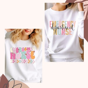 Sweatshirt afdelingsverpleegkundige, sweater SEH, trui SEH-verpleegkundige, shirt spoedeisende hulp, shirt ambulanceverpleegkundige, shirt SEH-verpleegkundige, shirt SEH-verpleegkundige, eerste hulp