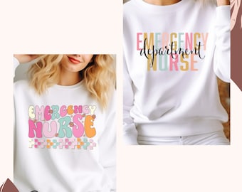 Department Nurse Sweatshirt, ER Sweatshirt, ER Nurse Sweater, Emergency Room Shirt, er nurse shirt, er jacket, ER Nurse Shirt,Emergency Dept