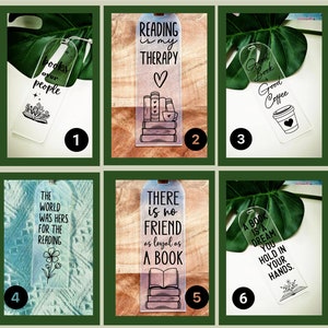 Book Lovers Bookmarks, Custom Bookmark, Gift for Book Lovers, Personalized Gift, Gift ideas, Bookworm Gift, Bookmark, Mothers Day Gift
