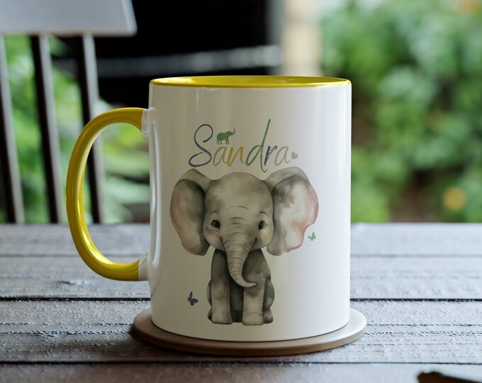 personalized  Kids birthday gift- customized gift for kids- Gift for HIM/HER- animals mug- Custom name Coffee/Tee Cup- animal themed mug