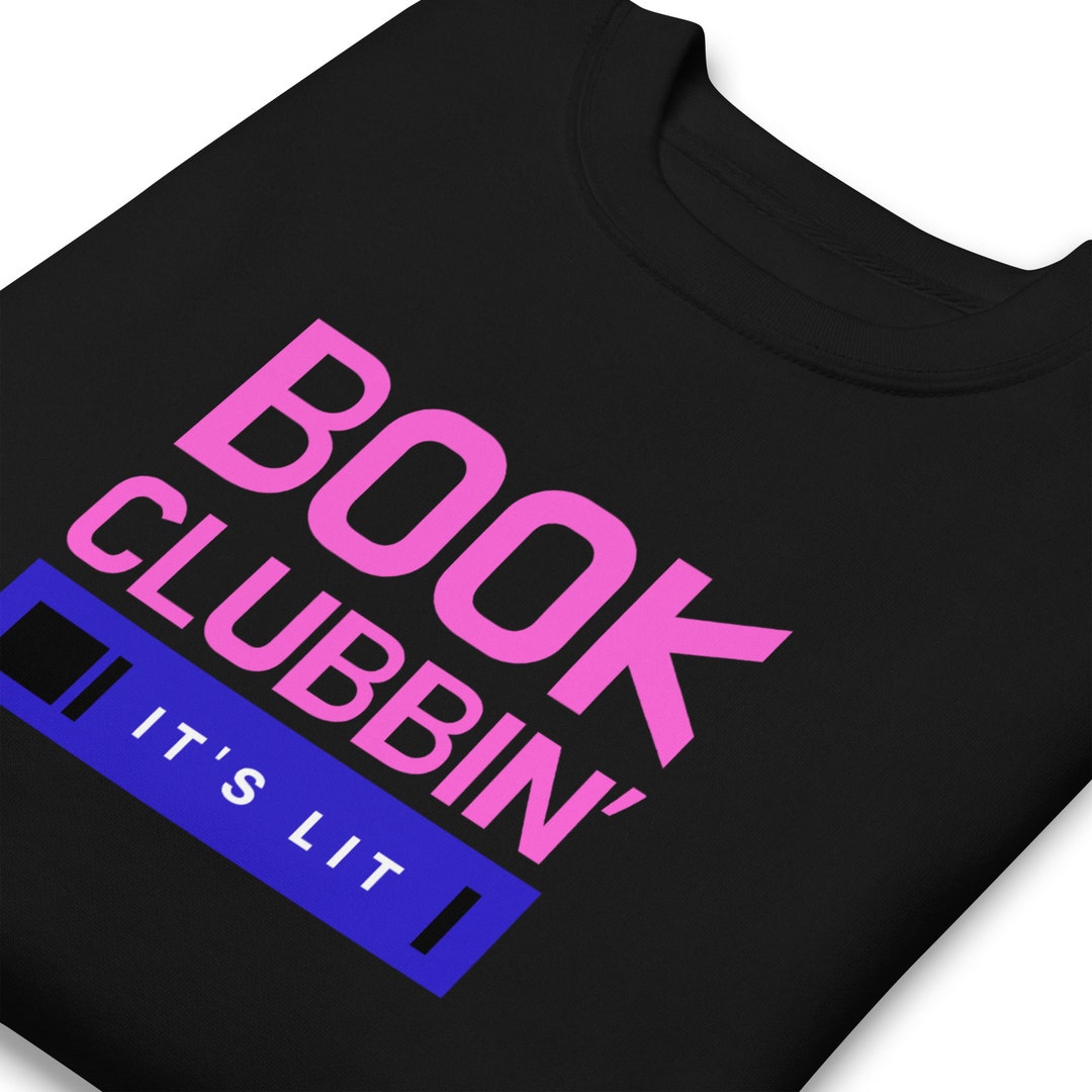 Book Clubbin' V1 Sweatshirt - Etsy