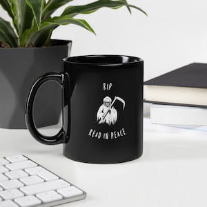 RIP Read in Peace Mug