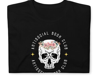 Camiseta antisocial del club de lectura