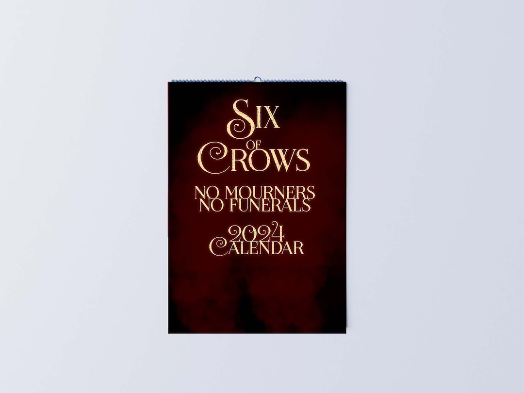 Six of Crows 2024 Calendar Etsy Canada