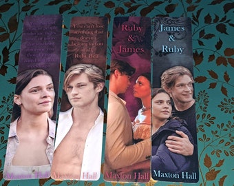 Maxton Hall inspired bookmarks