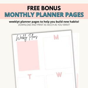 Der ultimative ANGST-PLANER | 42 Seiten | Sofort Download | Druckbare PDF Bild 3