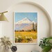 Mount Ararat Art Print – Majestic Turkish Landscape Painting - Etsy