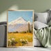 Mount Ararat Art Print – Majestic Turkish Landscape Painting - Etsy