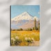 Mount Ararat Art Print – Majestic Turkish Landscape Painting - Etsy