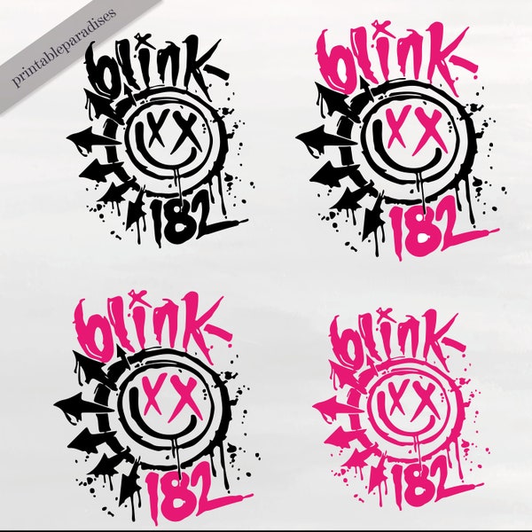 Blink 182 Smile Png, B-182 T-Shirt Design PNG, Spiderverse Stickers, Trendy T-Shirt Designs Png, Png for Shirts, Flower Png, Cricut