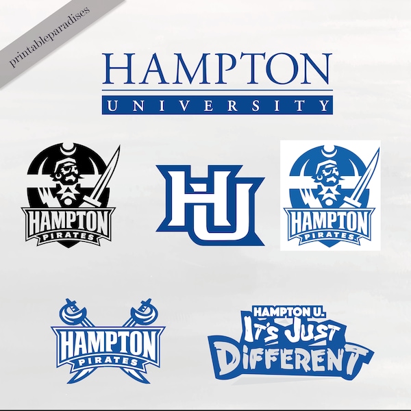 Hampton svg bundle, hbcu-ish, hbcu svg, hampton university, hampton pirates, hu svg, pirates svg, blue pirates, cut file, cricut, silhouette