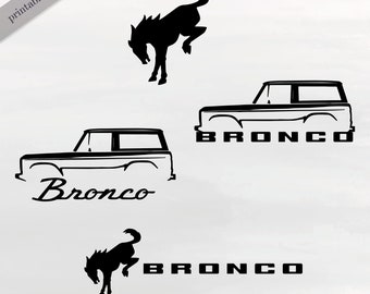 Sport car svg, bronco svg, ford bronco, suv svg, ford cut file, bronco horse, horse svg, suv car svg, cricut, silhouette