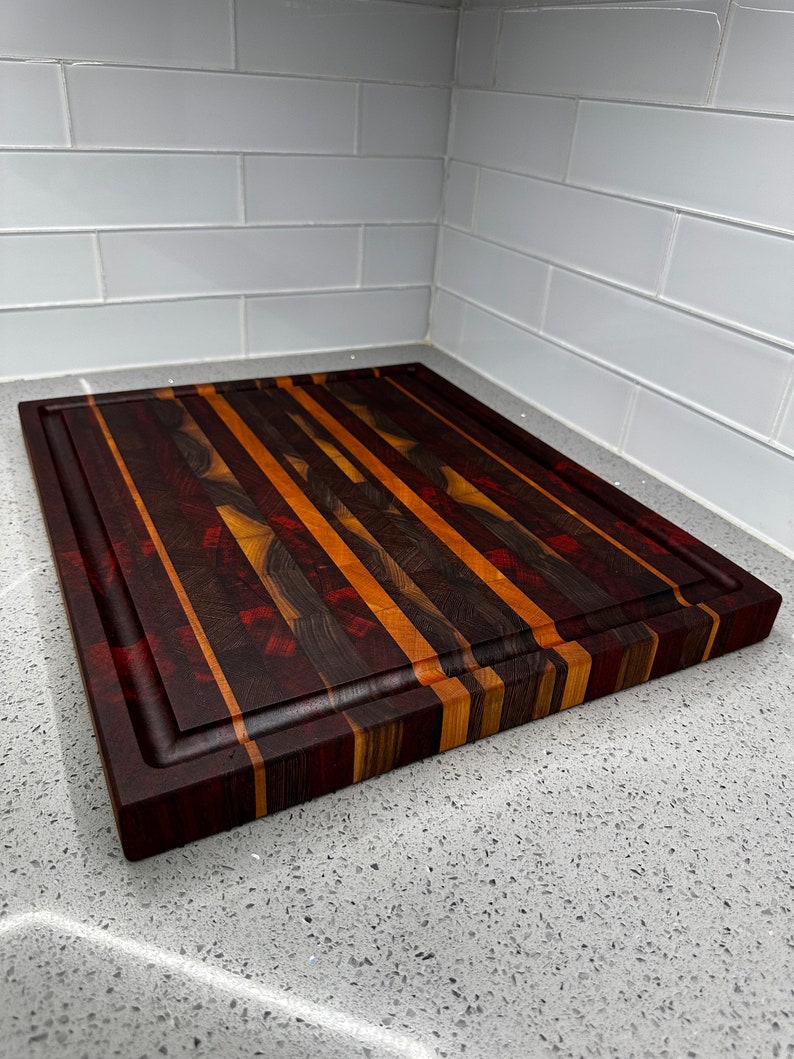 Exotic Wood Cutting Board Etsy