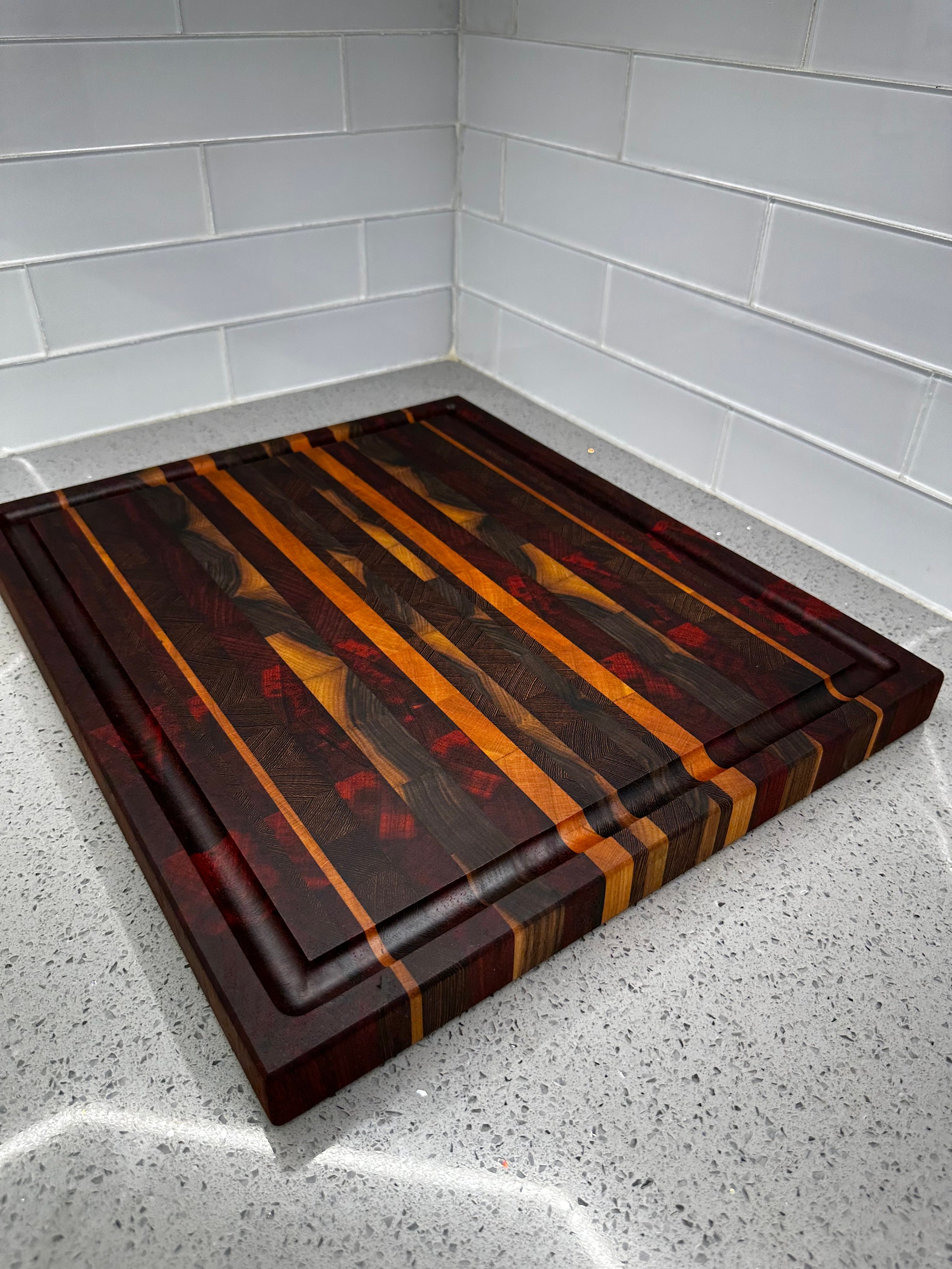 Exotic Wood Cutting Board Etsy