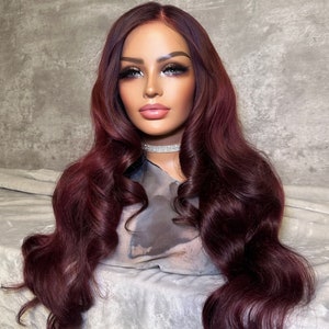 CHERRY // Human Hair Wig // 13X6 HD Lace