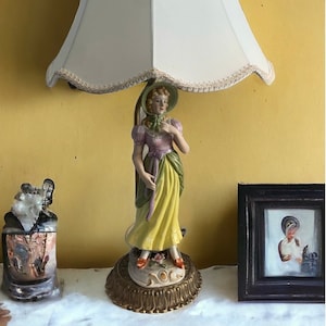 Vintage Porcelain Table Lamps  Lighting porcelain lamp antique lighting vintage lighting Home Decor.