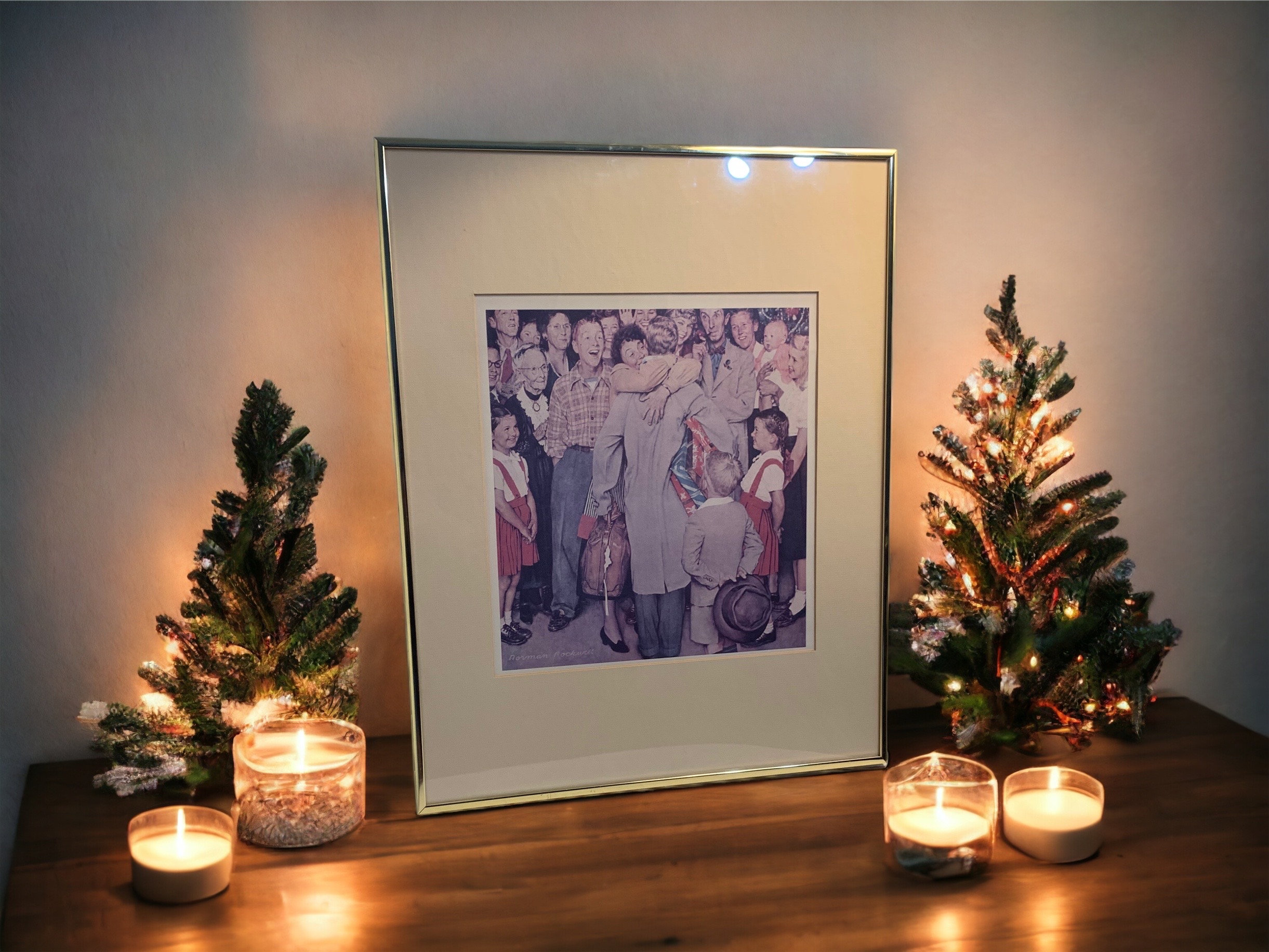 Norman rockwell christmas homecoming recording