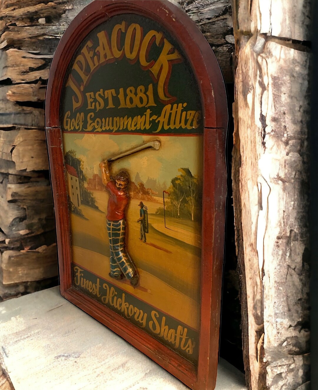 Vintage Golf Wall Decor, Wall Art, Gift for Dad, Golf Gifts/golf Sign