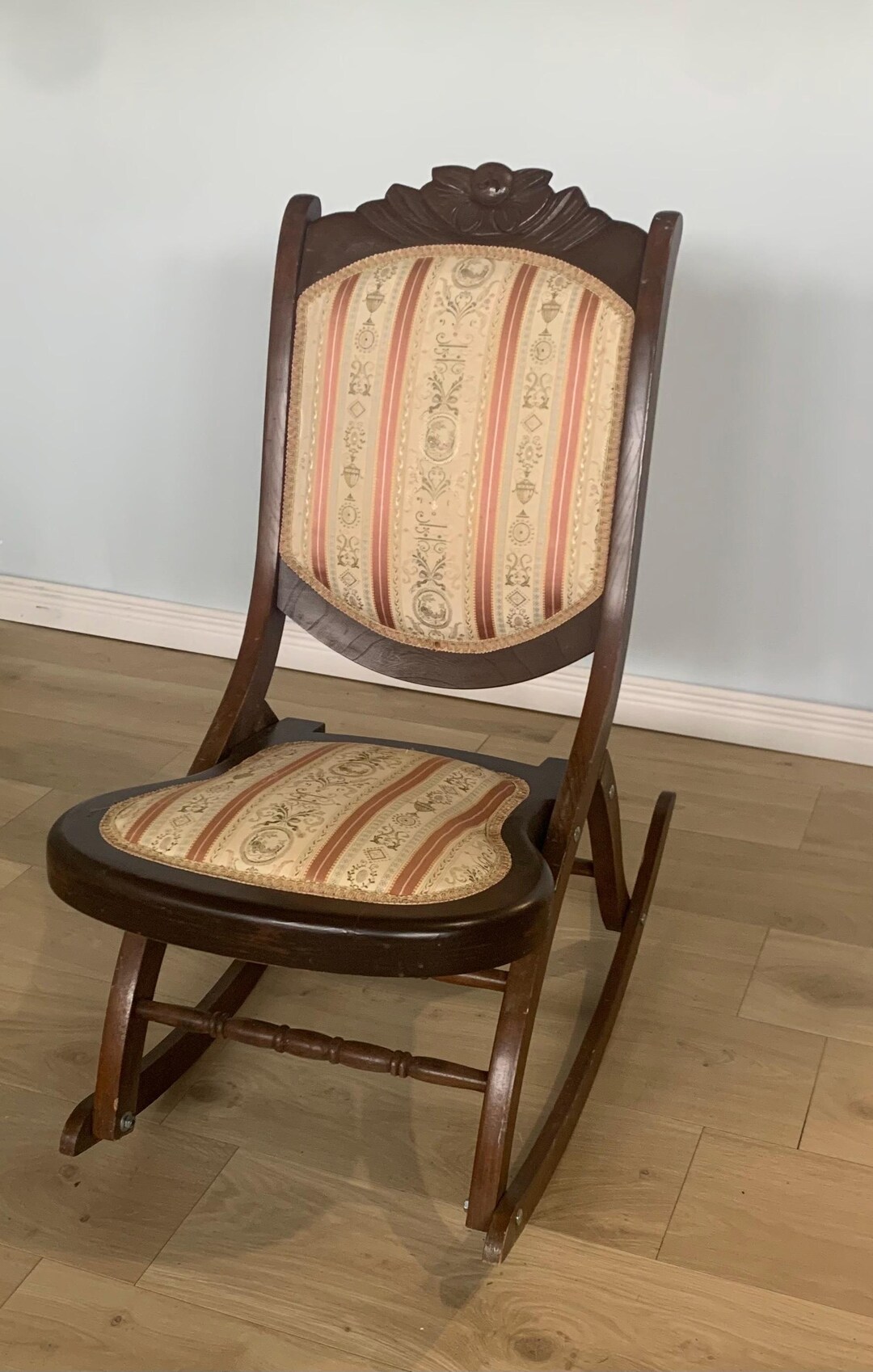 Antique Folding Rocking Chair
