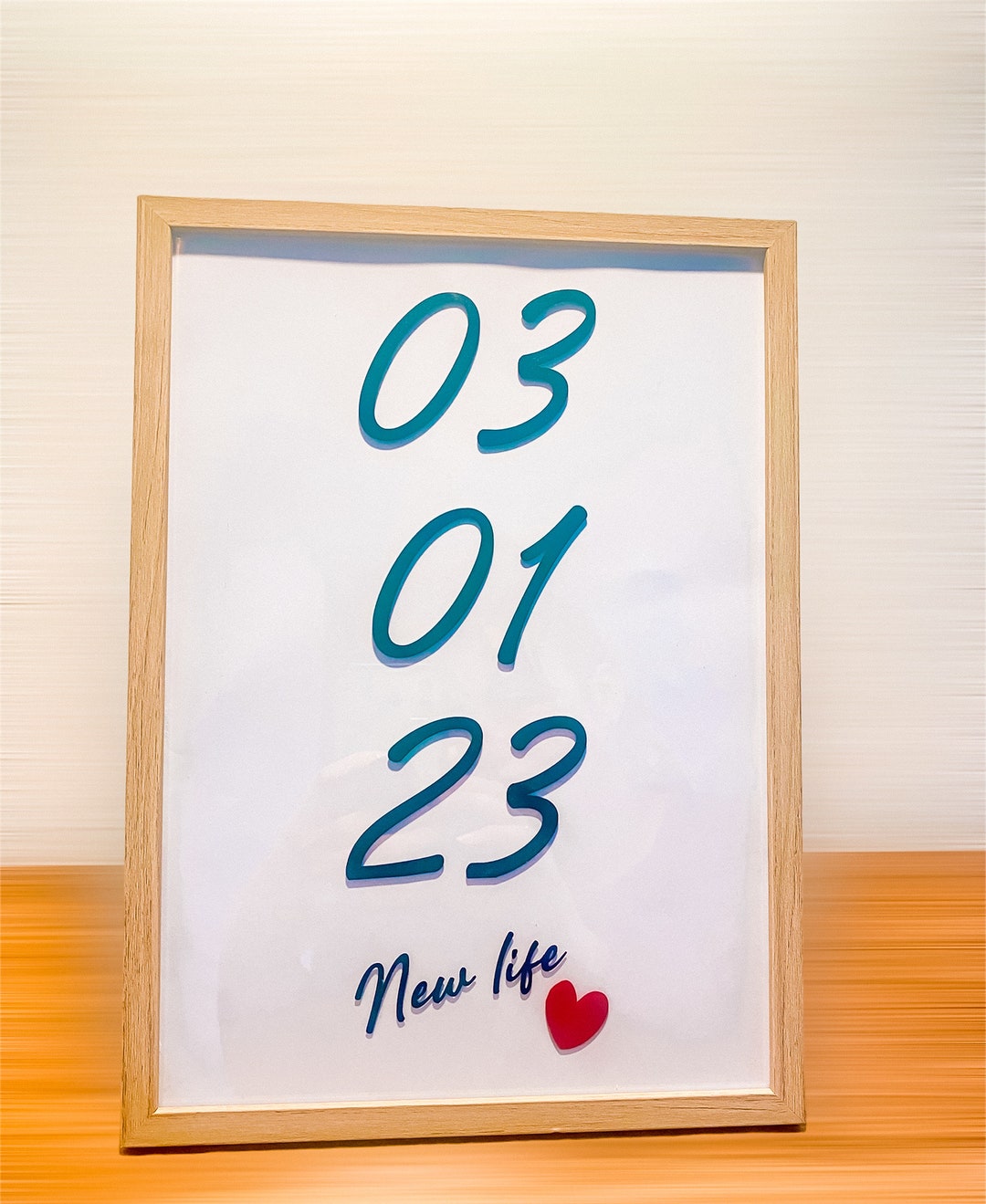 Personalized Date Frame - Etsy