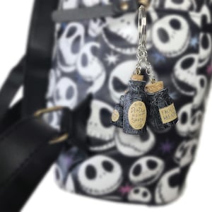 The Nightmare Before Christmas, Miniature Sally Jars Keychains, Deadly NightShade, Worms Wort, Frogs Breath, Mini Sally Jars 1-3pc keychains