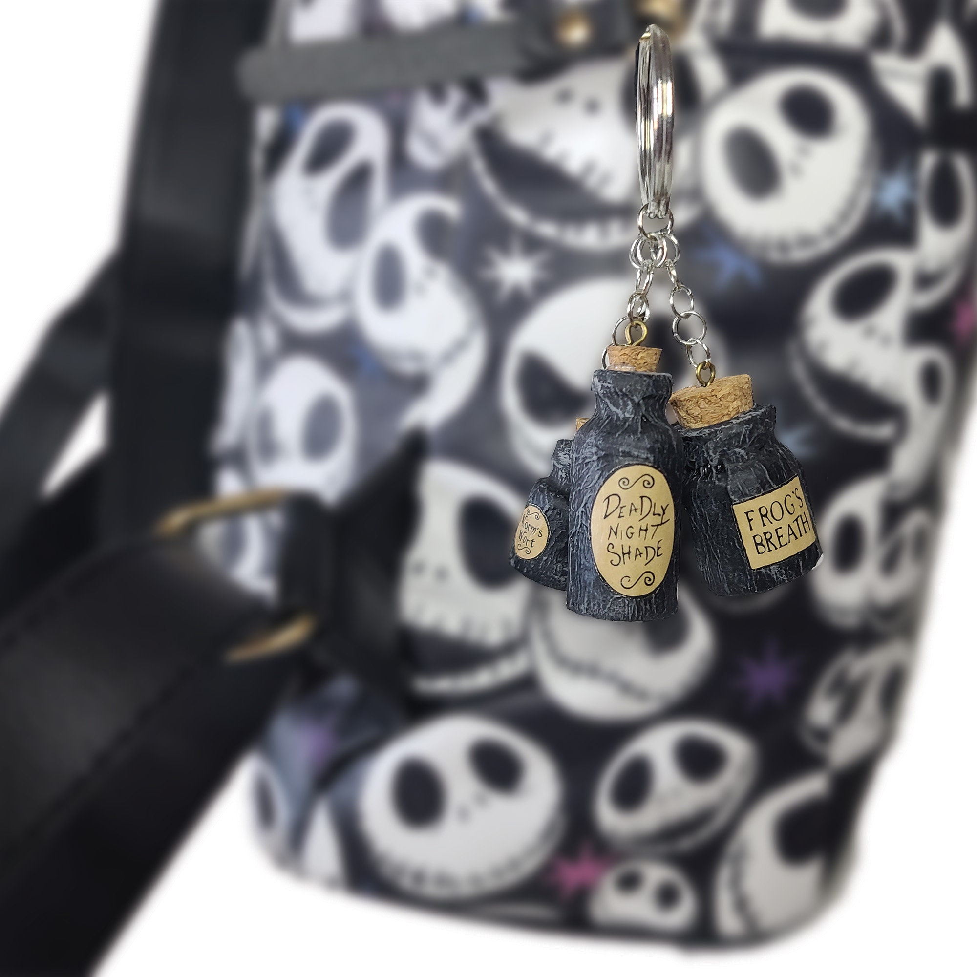 The Nightmare Before Christmas, Miniature Sally Jars Keychains, Deadly