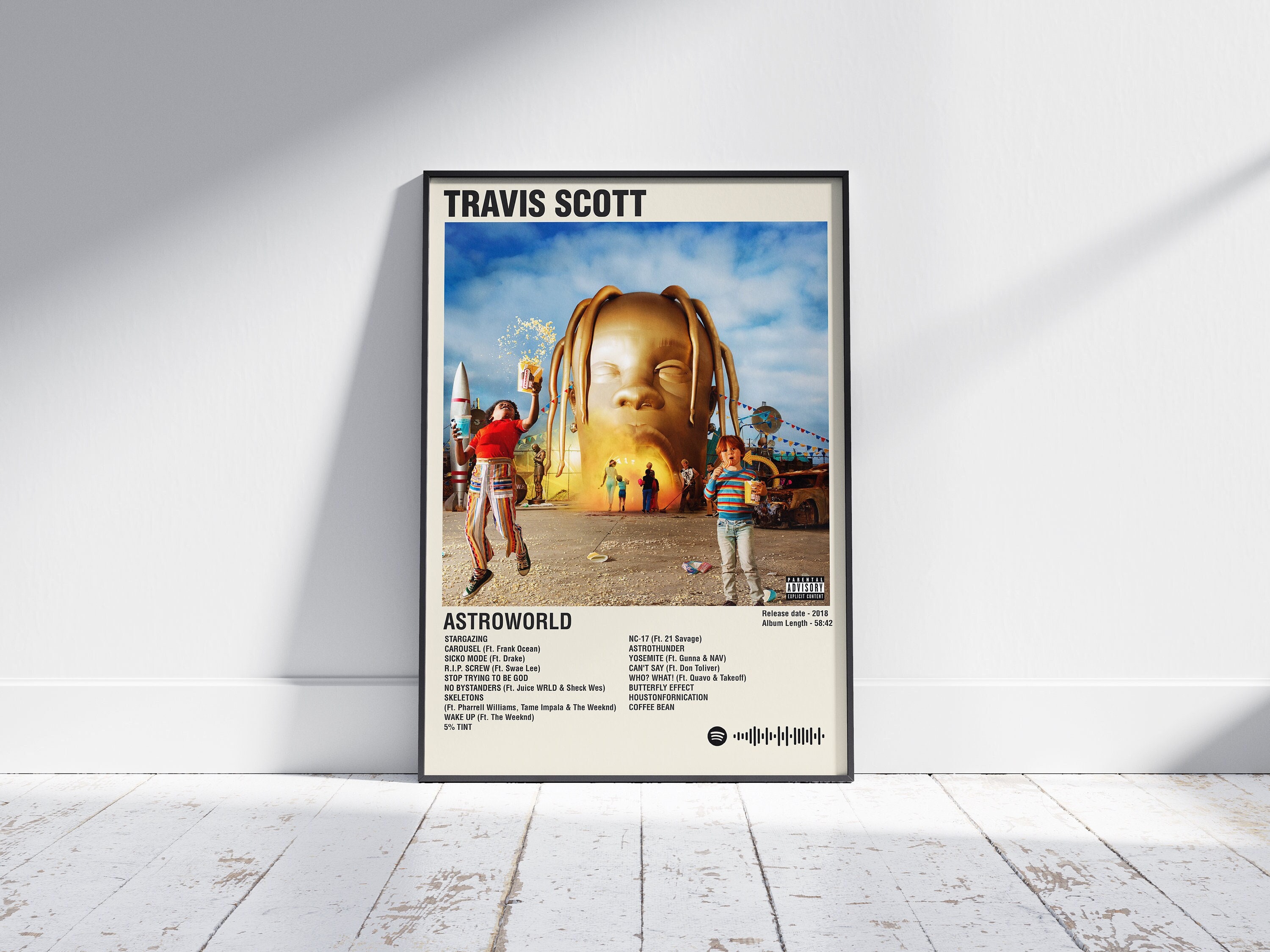 Travis Scott Astroworld poster, Astroworld Poster, Travis Scott Poster