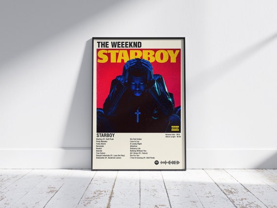 Buy The Weeknd Starboy Poster, the Weeknd Poster, Starboy Poster Online in  India 