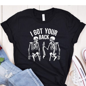 I Got Your Back Skeleton Halloween Shirt, Funny Fall Tee