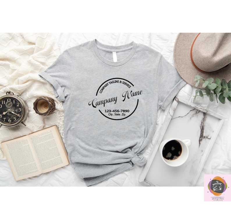 Custom Logo Shirts, Personalized Logo Shirt, Custom Design Tee, Team Logo Shirt, Custom Text Shirt, Your Business Logo or Brand Logo Shirt