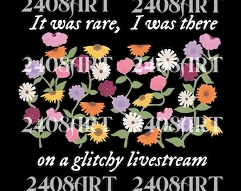 Es war selten, ich war dort, lustige Farben, lustiges Klavier, Geschenk für Sie, Livestream Eras