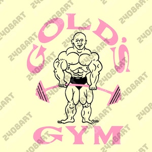 90s Gold Gym Palm Spring California png, Funny Sasquatch Gym Workout png, Athletic Blend png