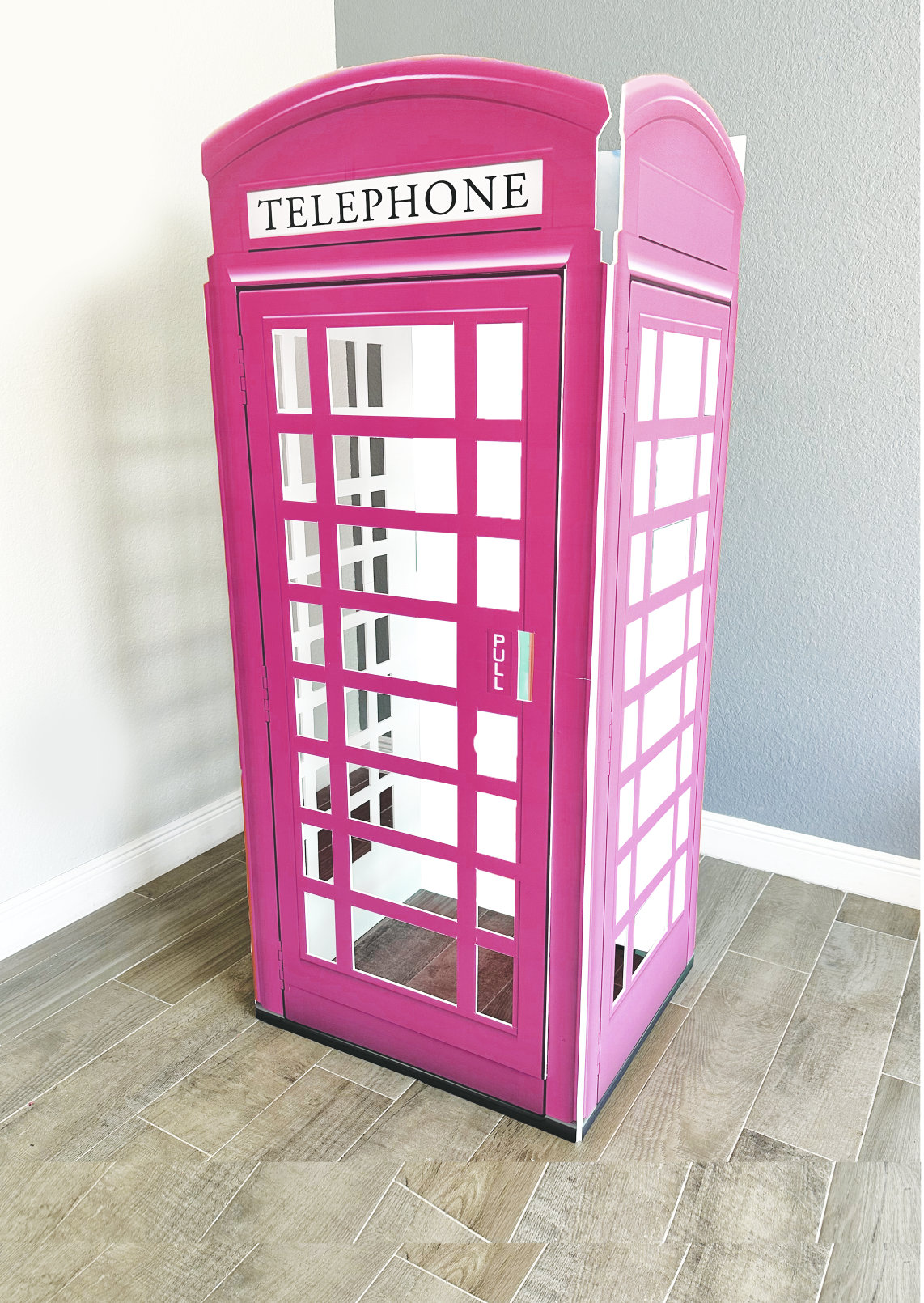 Beeveer Cabina De Telu00e9fono Britu00e1nica Roja De Pies, De