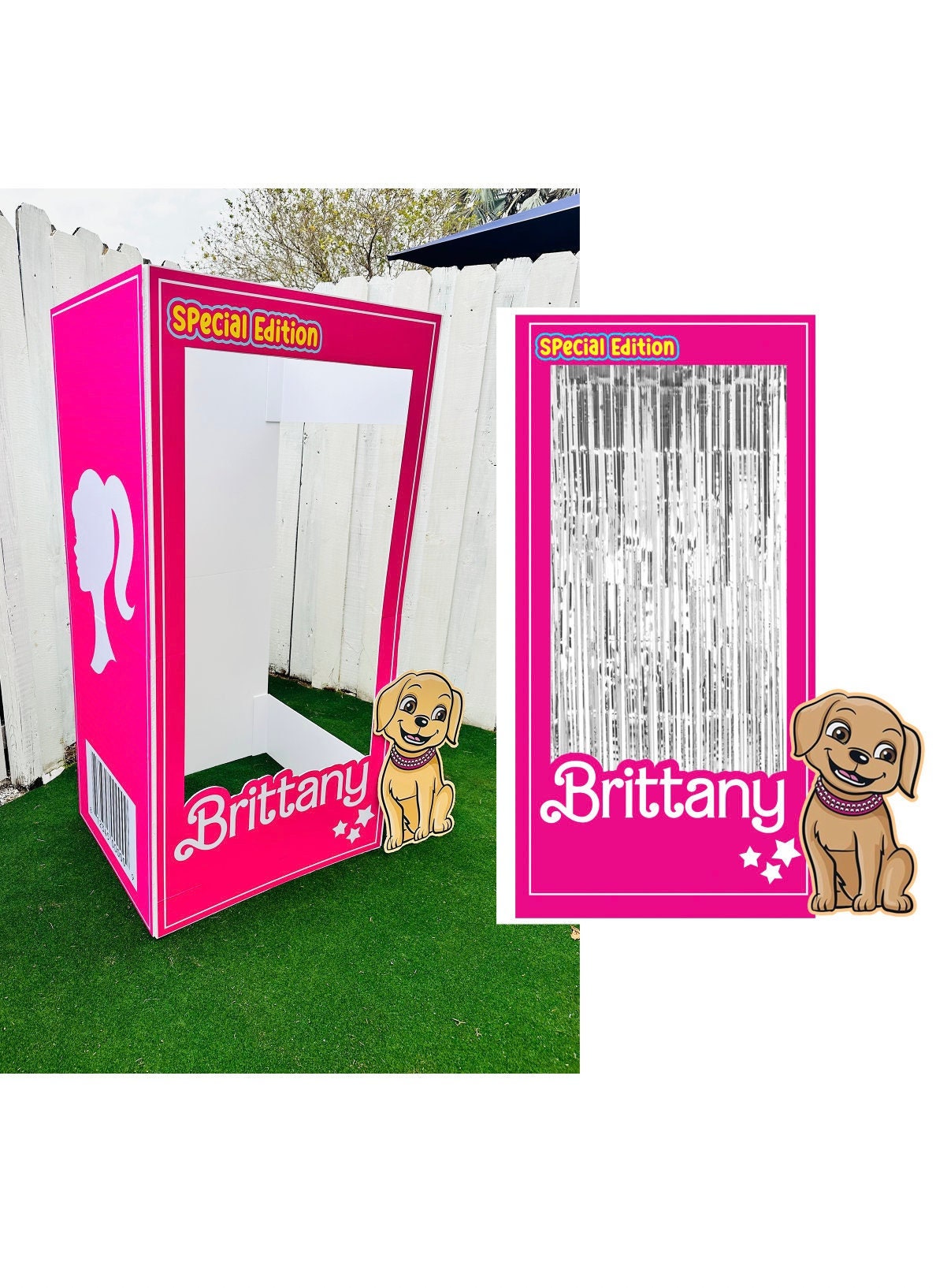 Barbie Box Photo Booth Adult Etsy