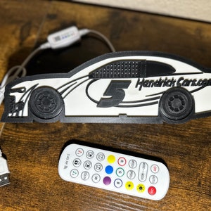 Kyle Larson #5 neon RGB LED Sign