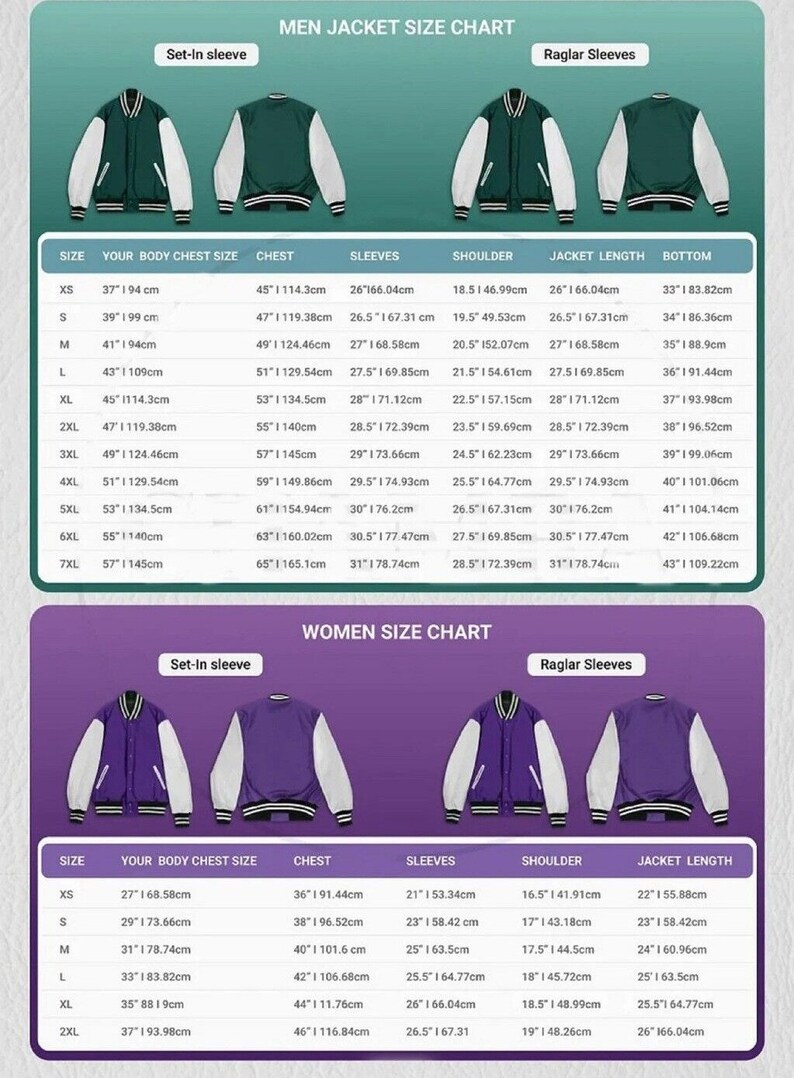 Custom Varsity Lettermen Jacket With Leather Sleeves Etsy