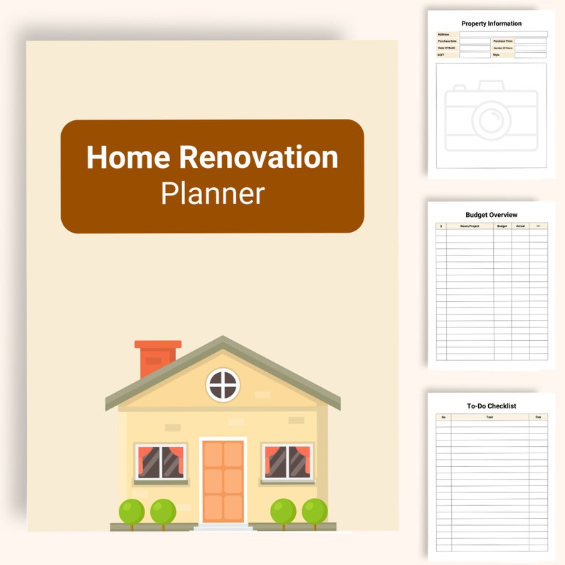 Ultimate Home Renovation Planner, House Improvement, House Renovation
