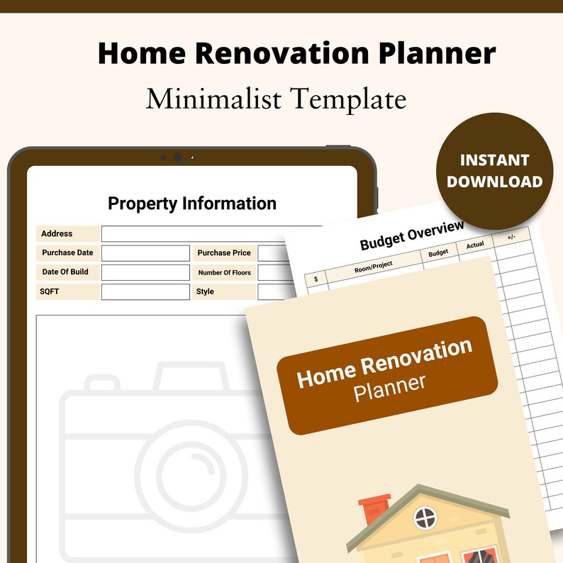 Ultimate Home Renovation Planner, House Improvement, House Renovation