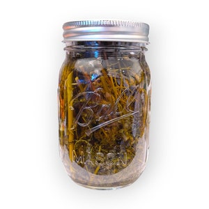 BULK ALASKAN Wild Yarrow Tincture, Unstrained, 16 Ounce, Wildcrafted, Herbal tincture, Achillea millefolium