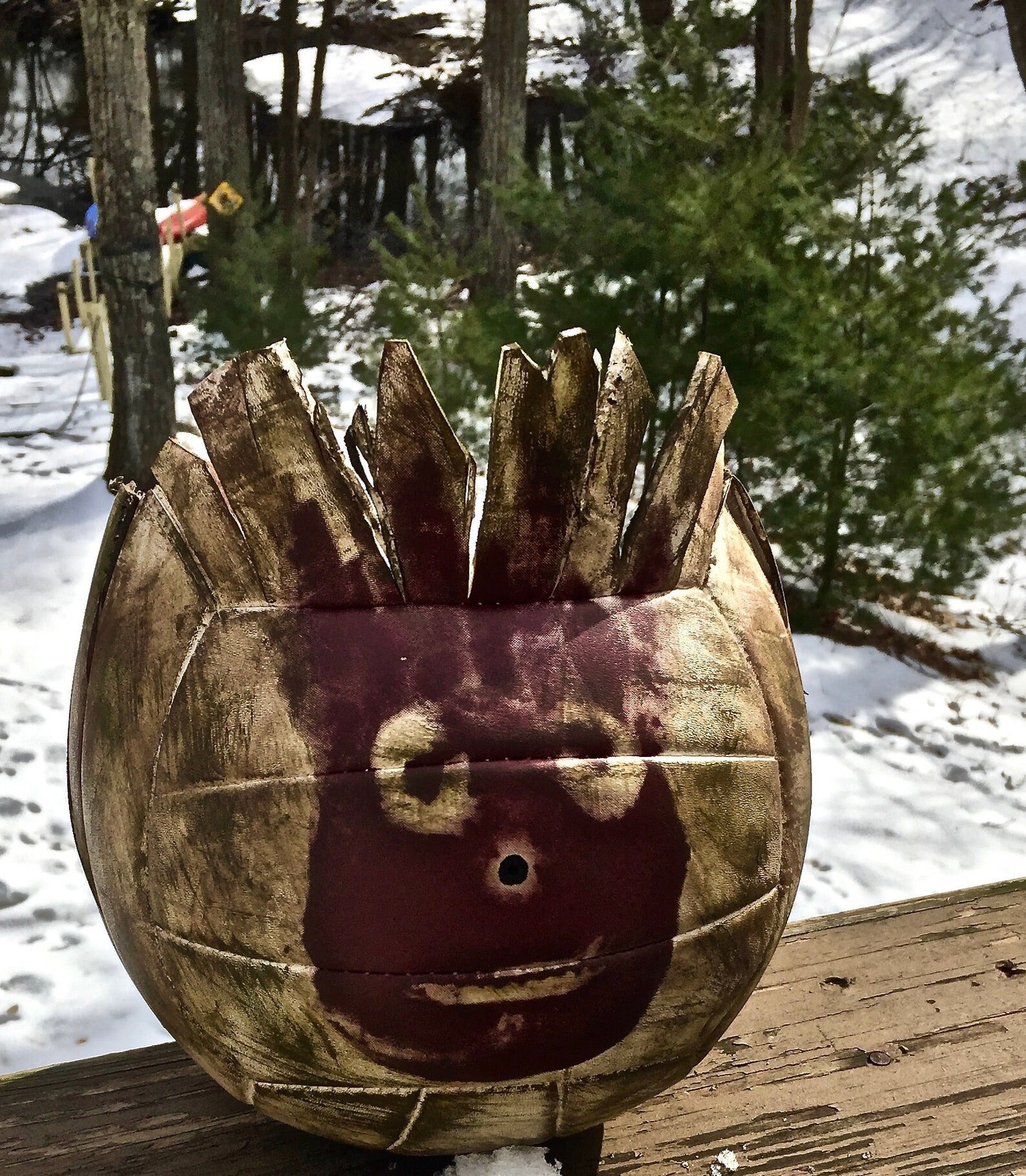 Cast Away Wilson Volleyball Full Sized Custom Made Tom Hanks 1/1 Hand