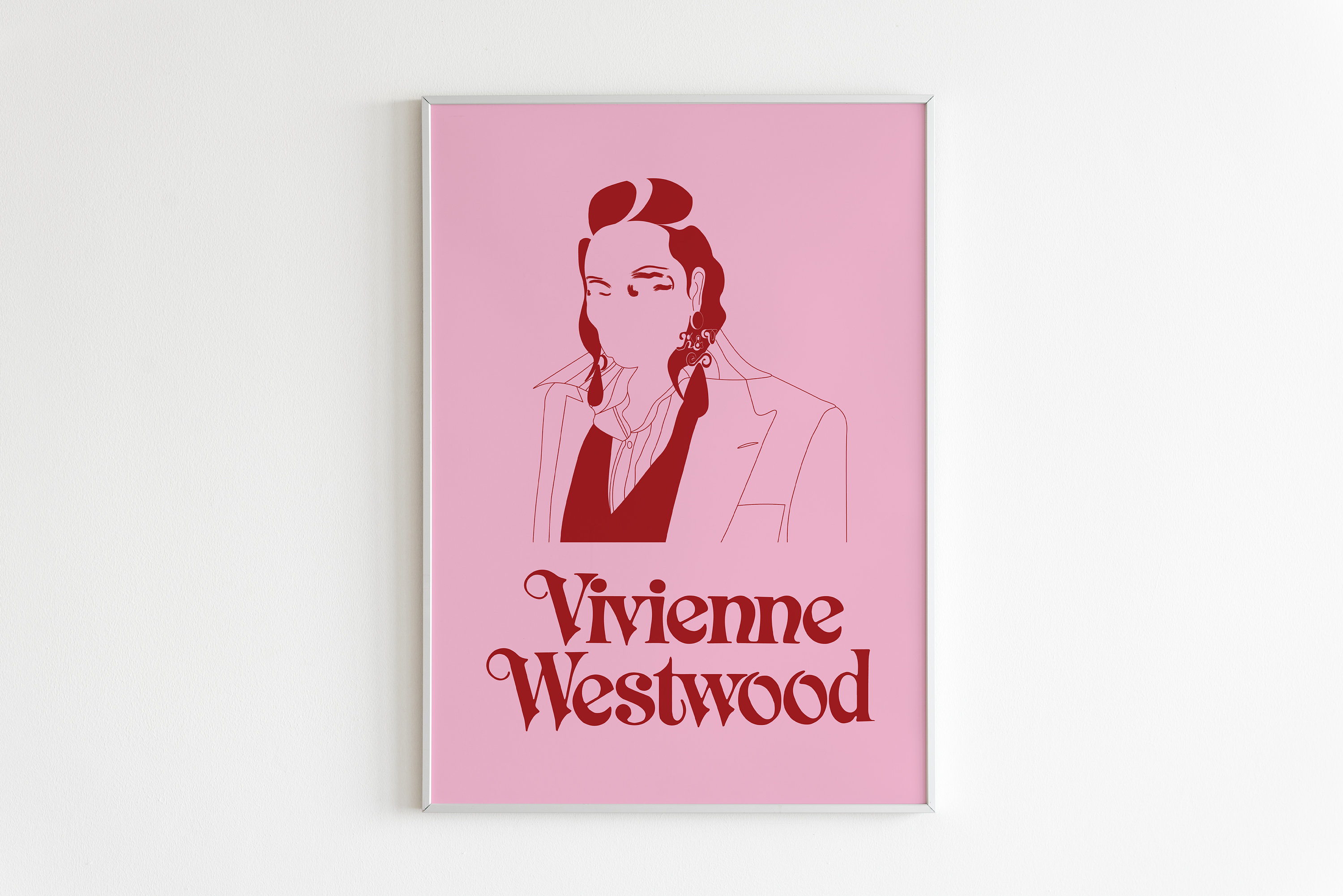 Vivienne westwood poster - Etsy 日本