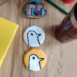 Punpun Car Coasters (Set of 2): Anime Accessories