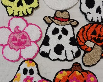 Halloween Coffee Coasters, Halloween Home decor