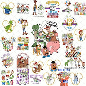 Toy Story Clipart Bundle | Buzz Lightyear PNG SVG | Toy Story  & Shirt Design | High Quality Toy Story, Toy Story Png Pack